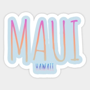 Hawaiian t-shirt designs Sticker